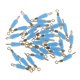 thumbnail image 5 of 30 Uds. Clips Giratorios De Pesca De Cambio Rápido, Conector De Línea De Enlace Rápido De 14mm, 5 of 5