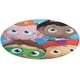 thumbnail image 1 of Alfombra Redonda Desmarcar Super Why Felpa Coral 60cm, 1 of 6