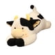 thumbnail image 5 of Animal De Peluche De Vaca, Almohada De Juguete De Peluche De Vaca Encantadora Para Sofá, Sala De Estar, Dormitorio, Negro, 5 of 5