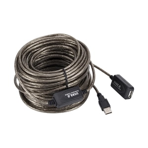 Magideal - Cable De Extensión Usb, Señal Integrada, Chip Integrado, Transmisión Estable, Extensor Usb Compatible Para Escáner, Auriculares, Impresoras , 20 20 Metros