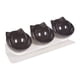 thumbnail image 3 of Cuencos Elevados Para Gatos, Cuenco Duradero Para Comida Y Agua Para Gatos De Interior, Cachorros, Color Negro, 3 of 5