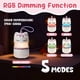thumbnail image 4 of Linterna de camping WORKPRO para niños con luces RGB en forma de unicornio, paquete de 2 unidades, 4 of 9