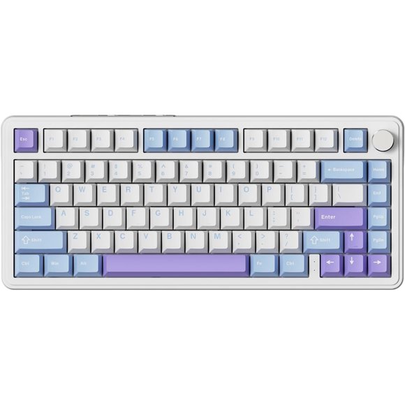 Teclado Yindiao X85 Inalámbrico TKL de 82 Teclas RGB Hot‑Swap