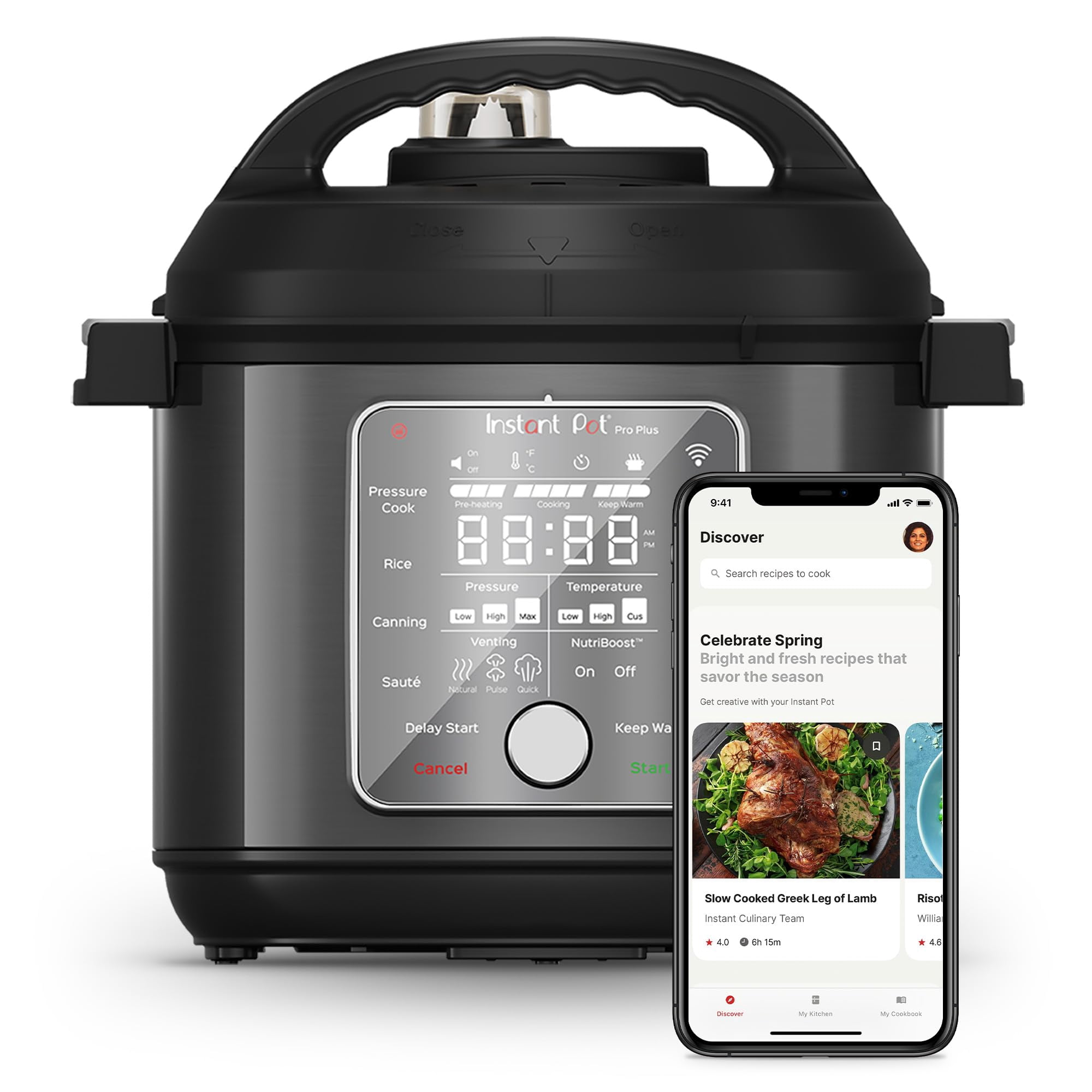Multicocina Instant Pot Pro Plus Wi-fi Smart 6l 10 En 1