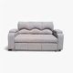 thumbnail image 5 of Sofa Cama Funcional 2 Pz Deco Lino Cream Chocolate, 5 of 6