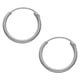 thumbnail image 1 of Aros Argollas 14mm De Plata Fina Italiana 925, 1 of 3