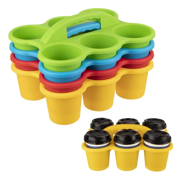 Aula de entrega de bebidas de plástico Cup Caddy Find Scrapbloom