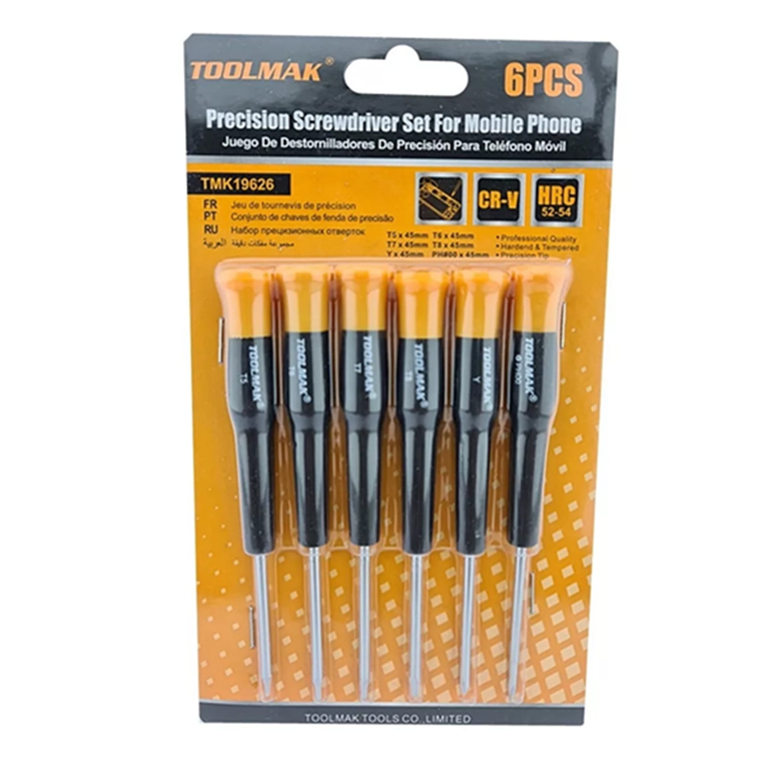 Kit Juego De Destornilladores Para Celular 6 Piezas Toolmak