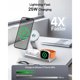 thumbnail image 2 of Base de carga UEQ T8 MagSafe Qi2 25 W para iPhone 12 a 17, 2 of 3