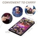 thumbnail image 4 of Mob Psycho Porta Pasaporte y Cartera de Viaje Premium de Cuero PU, Funda de Pasaporte Bloqueo RFID con Ranuras para Tarjetas de Crédito, Estuche para Libro de Pasaporte para Familia 10cm × 15cm, 4 of 6