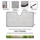 thumbnail image 2 of Shiba Inu Parasol para Parabrisas Delantero Protector Plegable, Visera Solar para Auto Bloquea Rayos UV Mantiene tu Vehículo Fresco 130cm*70cm, 2 of 6