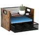 thumbnail image 1 of CADDY Boershun Organizador de Escritorio de Madera de 3 Niveles con Cajón, 1 of 8