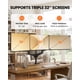 thumbnail image 2 of Soporte triple ajustable para monitores ErGear de 17-32", 2 of 8