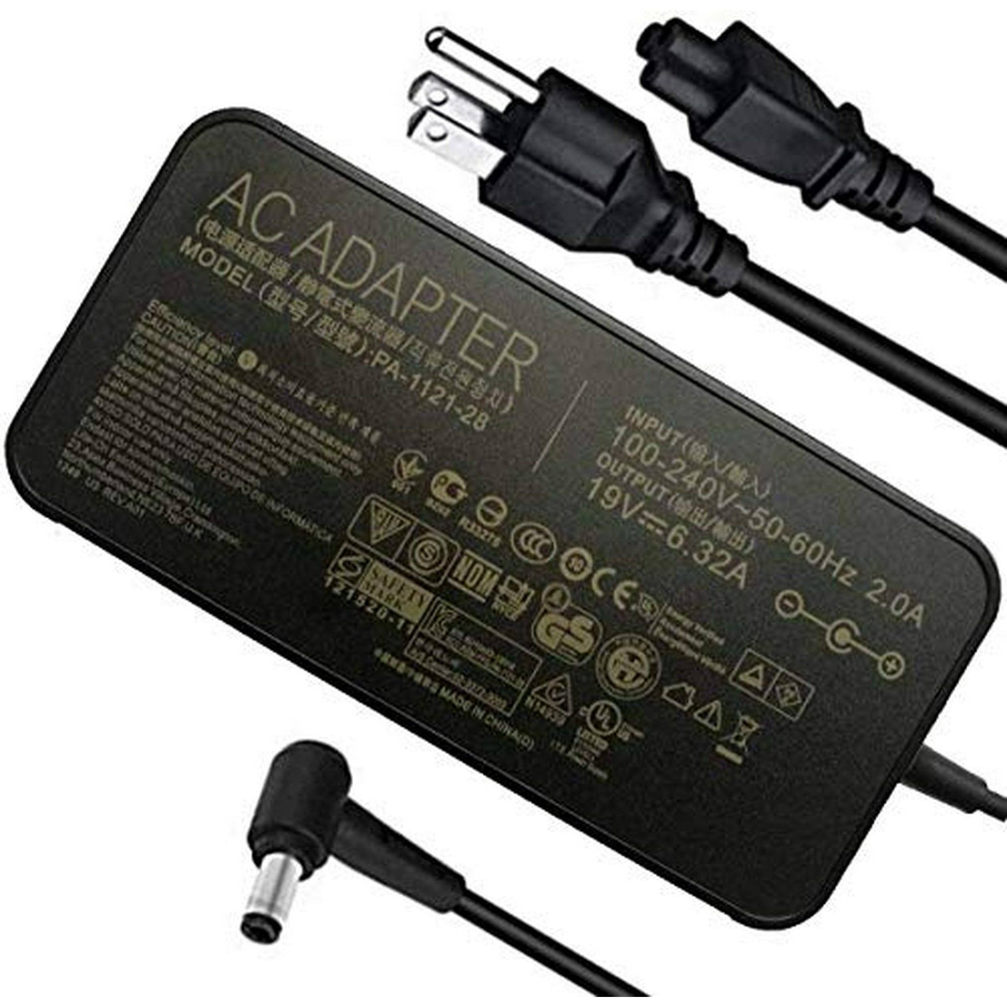 Lvyatuo - Adaptador De Ca De 120 W Compatible Asus Laptop Charge A15 120p1a Pa 1