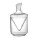thumbnail image 5 of Jarra Cristal Alta Transparente Para Bebidas Fiestas Boca Oblicua Gran Presente, 5 of 5