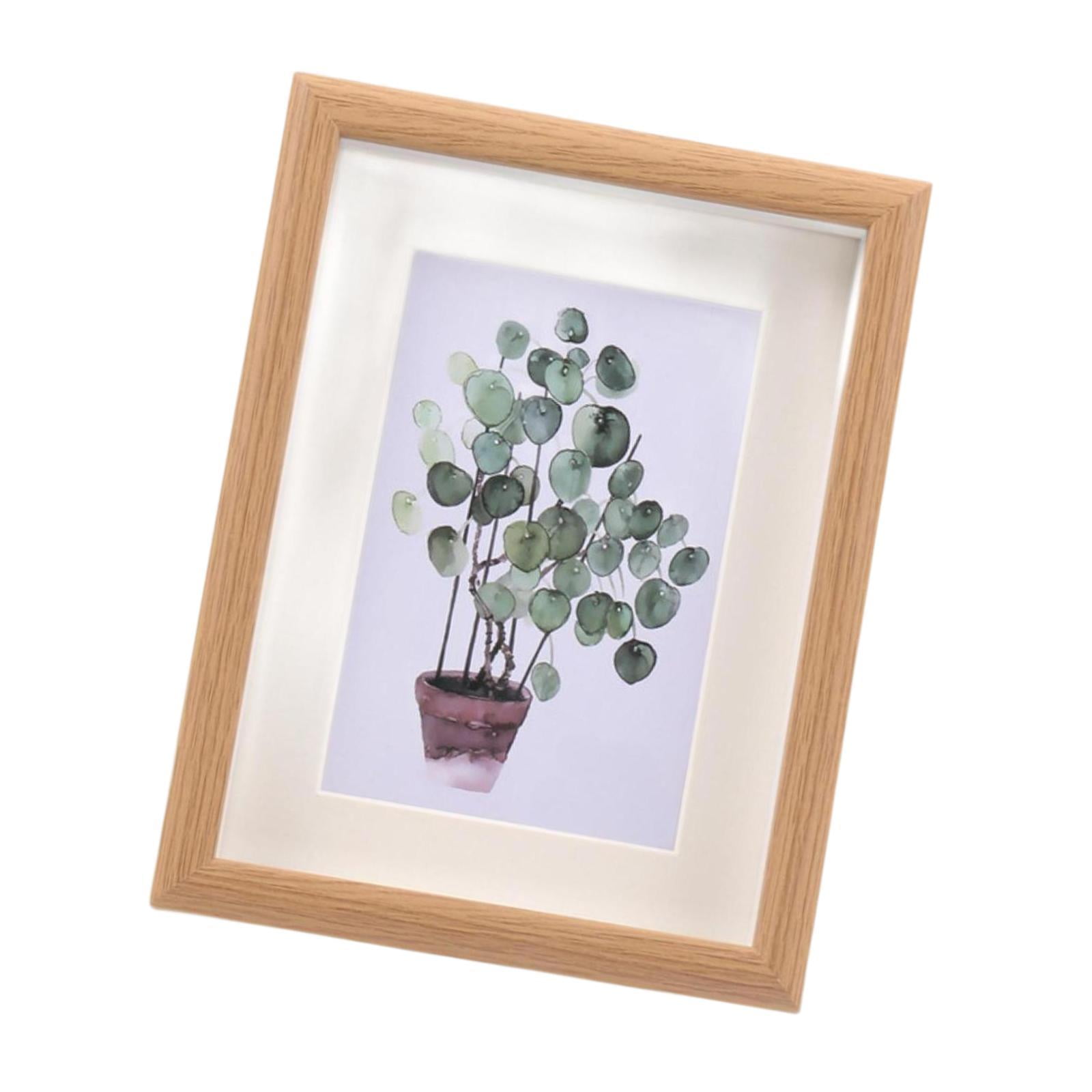 Bothyi - Marco De Fotos Decoración Del Hogar De Madera 11 Cm X 15 Cm Escritorio Y Pared Para El Hotel De Oficina En Casa