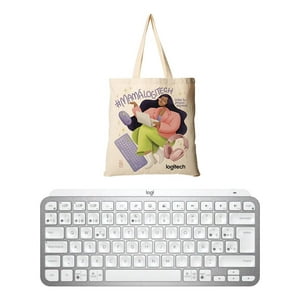 Teclado Bluetooth Logitech Master Mx Keys Mini Esp Con Luz Gris No Aplica