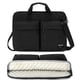 thumbnail image 1 of Bolsa para portátil KINGSLONG Slim de 17 a 17,3 pulgadas con correa para el hombro, negra, 1 of 9