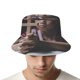 thumbnail image 4 of Cristiano Sombrero bucket para adultos, gorra de protección solar, sombrero de pescador plegable para viajes al aire libre, pesca y actividades de verano, 4 of 6