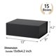 thumbnail image 2 of Caja de regalo MUMUPACK 15 unidades 33 × 23 × 11 cm, negra y magnética, 2 of 7