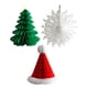 thumbnail image 4 of 3 Adornos Navideños De Papel Nido De Abeja Para árbol De Navidad, Ideales Para Fiestas Y Actividades Al Aire Libre., 4 of 5