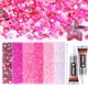 thumbnail image 1 of Strass MYYKO 3-6 mm Tamaño Mixto 14400 piezas Rosa intenso, 1 of 8