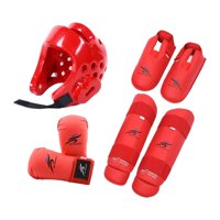 Ioensy - Equipo De Entrenamiento De Taekwondo Con Espinilleras Y Calzado Para Entrenamiento De Taekwondo.