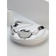 thumbnail image 2 of POLASUP GAFAS LENTES DE SOL Gafas de sol unisex futuristas cyberpunk de color blanco plateado con protección UV400, 2 of 4