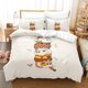 thumbnail image 2 of Pui Pui Molcar Bedding Set Single Twin Full Queen King Size Bed Set Adult Kid Bedroom Duvet cover Sets 3D Anime Bed Sheet Set, 2 of 5