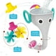 thumbnail image 3 of Juego de Baño Elefante Embudo Gris Infantil Bebé Niño Niña Tina Yookidoo, 3 of 6