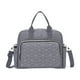 thumbnail image 1 of Bolsa De Pañales Tote Elegante Bolsa De Pañales Para Bebés Para Refrigerios Viajes Actividades Al Aire Libre Gris, 1 of 3