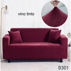 Angeles Del Hogar - Funda Cubre Sofa Sillon Cuadrille 3 Cuerpos