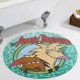thumbnail image 5 of Alfombra Redonda de Felpa Desmarcar Los Castores Cascarrabias 60cm, 5 of 6