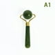 thumbnail image 1 of 1pc Natural Jade Massager Round Ball Roller Manual Facial Gua Sha Skin Care Eye Beauty Lifting Wrinkle Remover Massage Scraper, 1 of 3