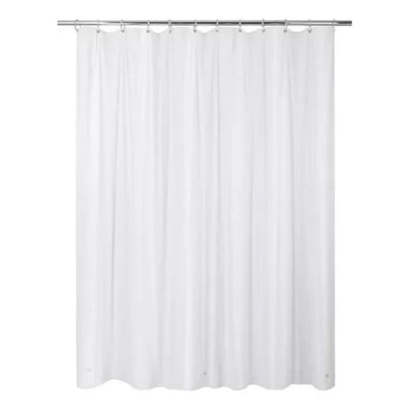 Forro Cortina Baño Peva 180x180 Cms Color Blanco