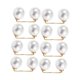 thumbnail image 5 of 8 Broches De Perlas Artificiales, Decoración Antiexposición Para Vestidos De Ni?a, Color Blanco, 5 of 5