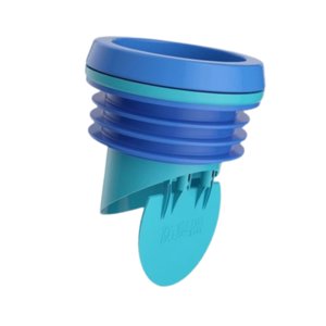 Bothyi - Anillos De Sellado Para Bridas De Inodoro, Universales, Para Evitar Que Se Obstruyan Los Orificios De Drenaje, Anillos De Sellado Azules