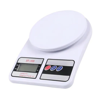 Genérico - Balanza Electrónica Cocina 1G A 10Kg Color Blanco