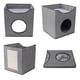 thumbnail image 1 of Cama Casa Plegable Grande Para Mascotas Gatos Perros, 1 of 4