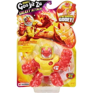 Heroes Of Goo Jit Zu - Figura De Acción Heroes De Goo Jit Zu Galaxy Attack Solar Blast Blazagon