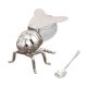 thumbnail image 4 of Tarro De Miel Con Forma De Abeja Con Cuchara, Recipiente Para Condimentos Para Almacenar En Casa, Jarabe De Miel, Cola De Plata, 4 of 5