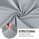 thumbnail image 5 of Fundas para taburetes impermeables PiccoCasa para sillas laterales de altura de mostrador Gris 4, 5 of 7