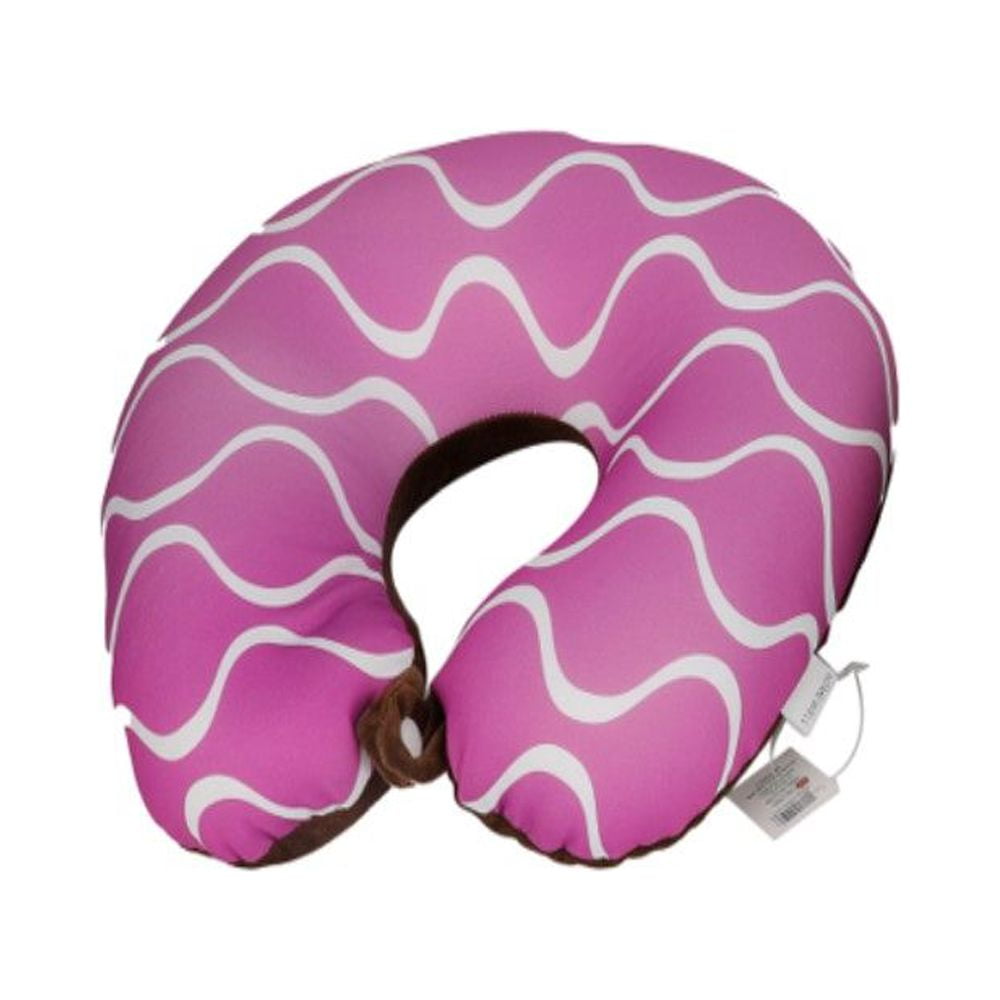 Homewell - Almohada Tela Para Viajes Rosado 26x26cm