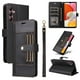 thumbnail image 1 of FOXDOCK Funda tipo Cartera para Samsung Galaxy A14 – Cubierta de Cuero PU con Múltiples Ranuras, Bolsillo para Efectivo y Correa de Muñeca, 1 of 6