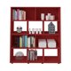 thumbnail image 1 of Estante Booker Rojo 91 X 109, 1 of 5