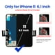 thumbnail image 2 of Reemplazo de Pantalla LCD para iPhone 11 de 6.1 Pulgadas, Ensamblaje de Digitalizador de Pantalla Táctil 3D, Compatible con (A2111, A2223, A2221), 2 of 5