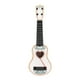 thumbnail image 2 of Juguete de instrumento musical para ukelele para niños de 17 pulgadas, educación clásica de aprendizaje temprano para niños en edad preescolar y niñas Blanco, 2 of 5