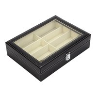 Magideal - Caja Organizadora De Gafas De Sol, Escaparate De Exhibición De Gafas, Soporte Para Gafas De Sol, Organizador De Gafas Para El Hogar, Amigos, Negocios