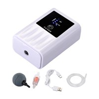 Ioensy - Bomba De Aire Portátil Para Acuario, Bomba De Aireador De Oxígeno Para Tanque De Peces Para Pesca, Salida Silenciosa De Un Solo Orificio