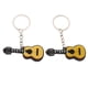 thumbnail image 4 of 2 unids música llavero monedero bolsa colgante coche llavero regalo guitarra clásica, 4 of 5